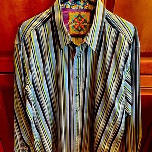 NEW Men’s XL Robert Graham Casual Button Down